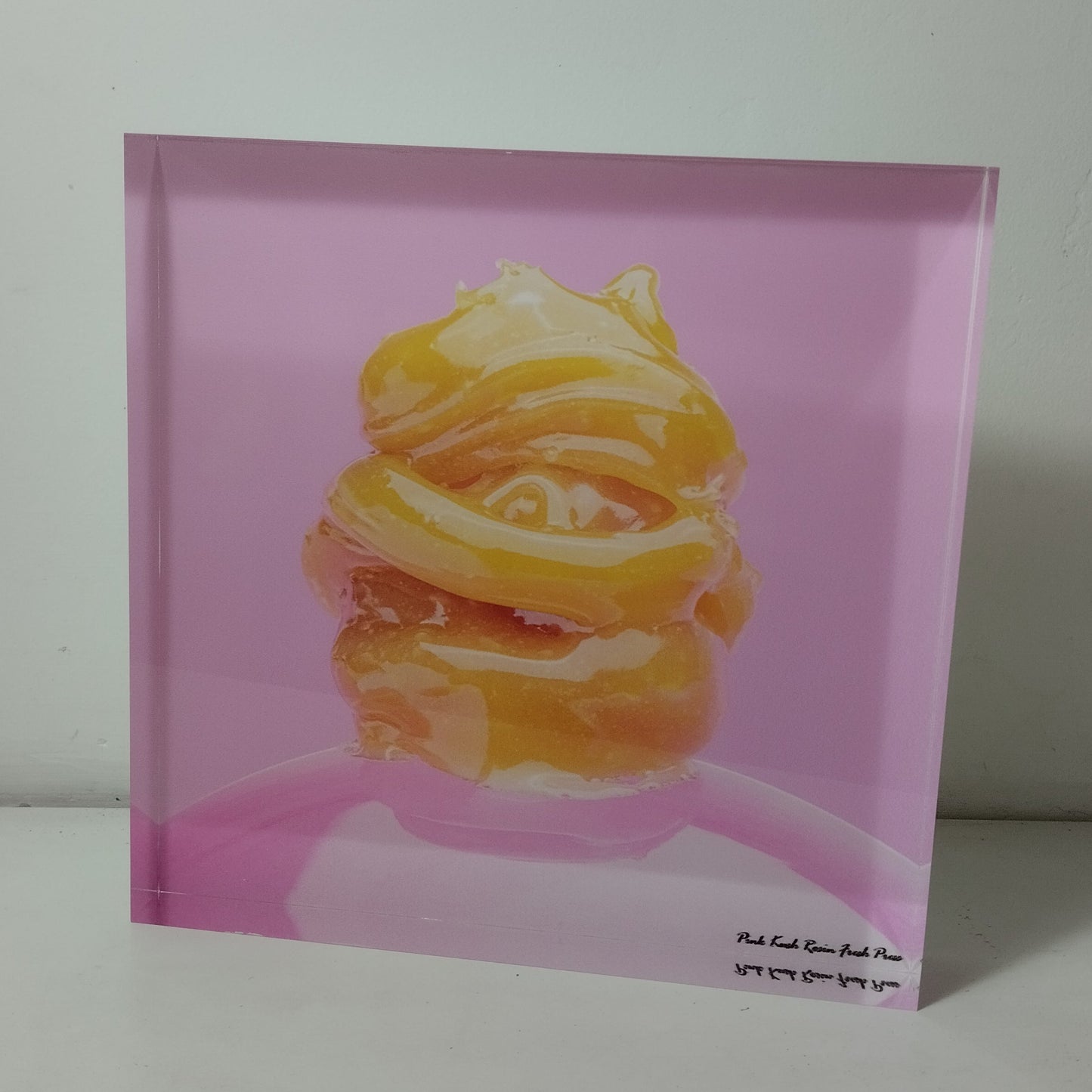 Pure Sativa (London) - Mother Terps - Pink Kush Fresh Press - בלוק אקריל 20*20