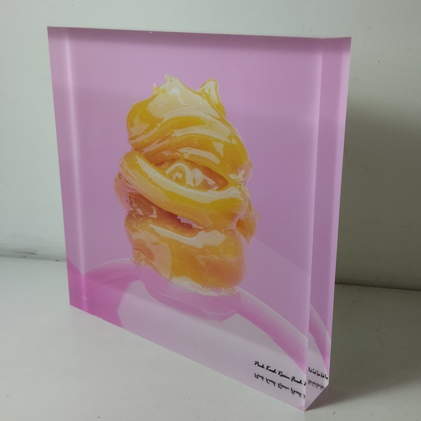 Pure Sativa (London) - Mother Terps - Pink Kush Fresh Press - בלוק אקריל 20*20