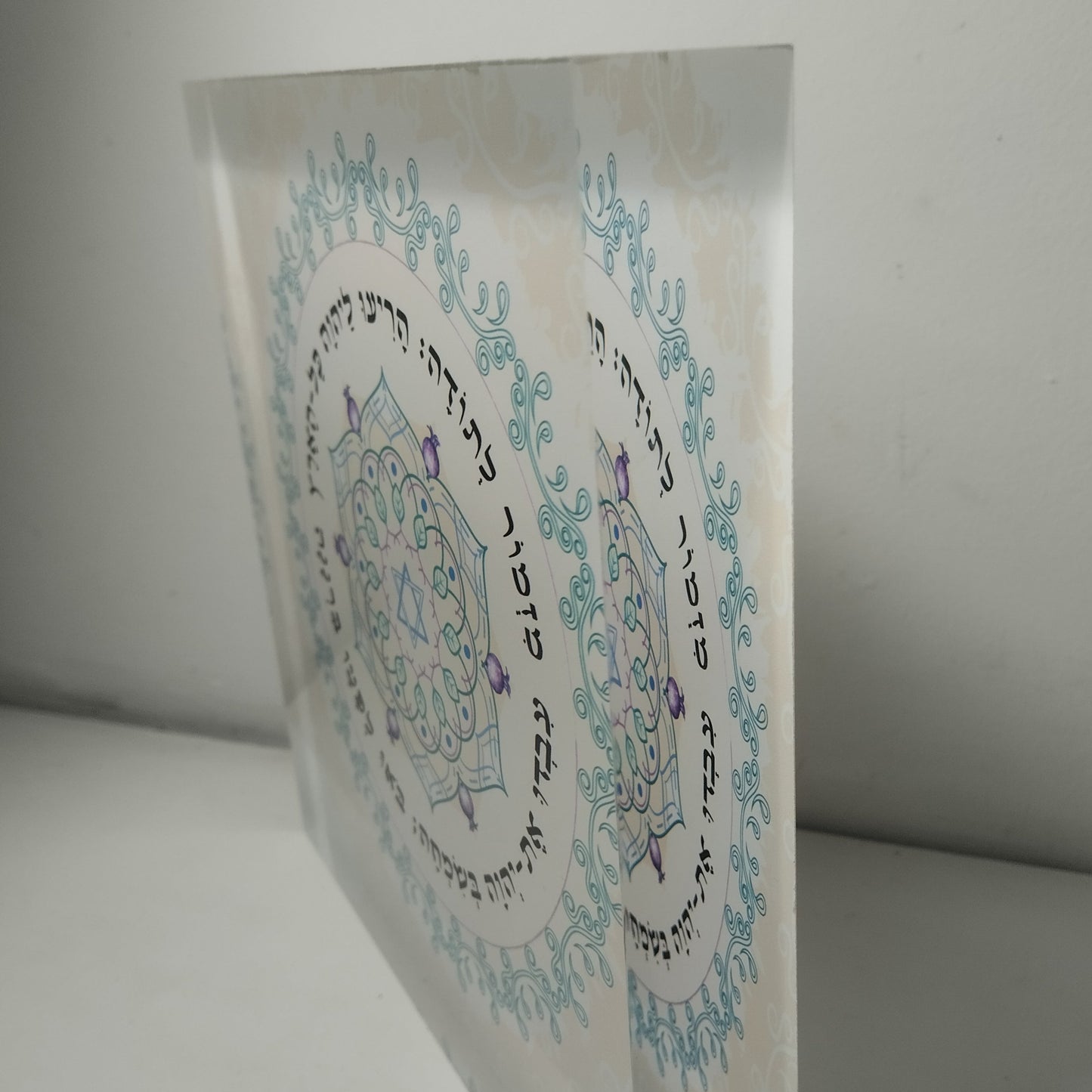 029 בלוק אקרילי פרימיום – 20×20ס״מ | עובי 3 ס״מ