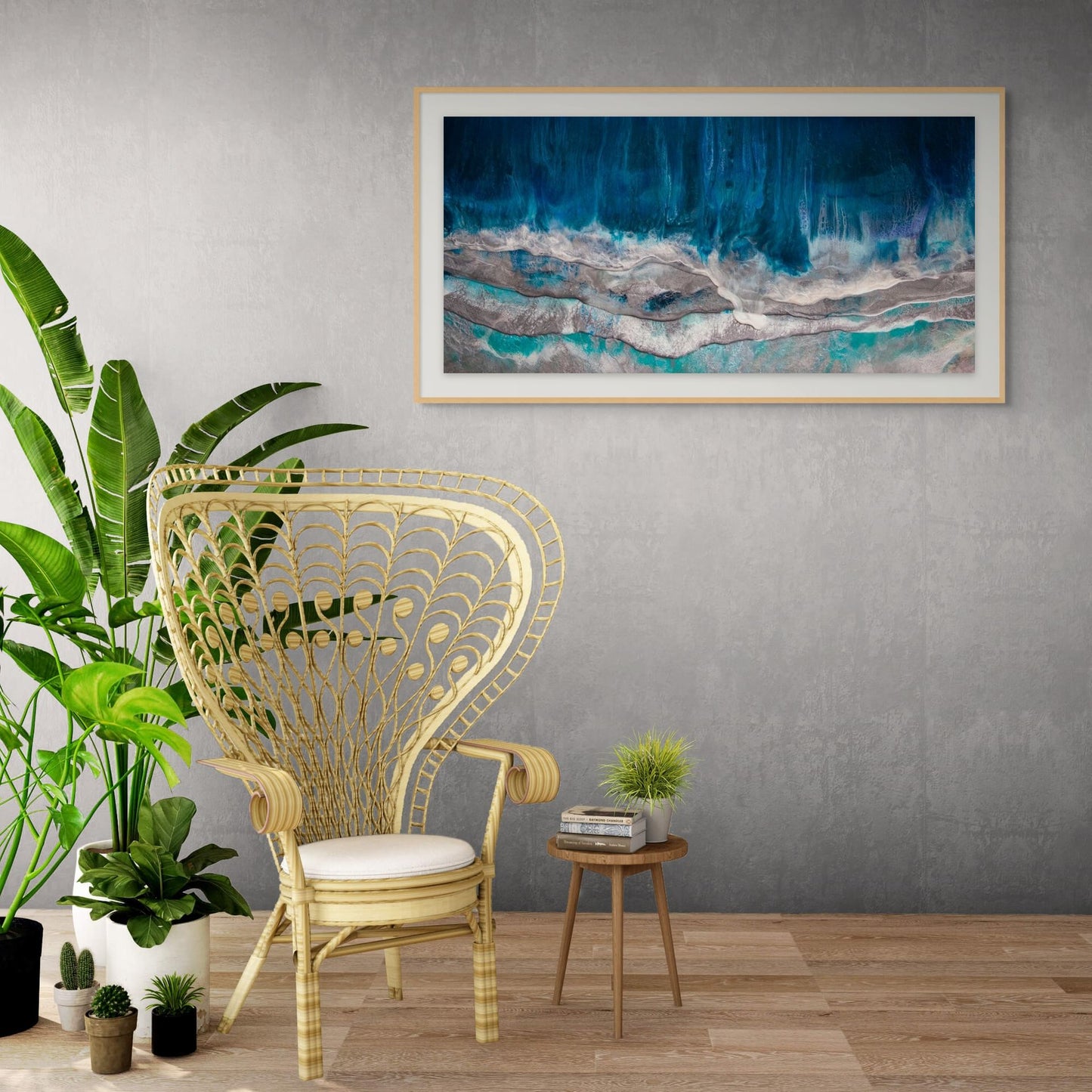Ruby Marr – Saltwater | תמונת זכוכית פנורמית 60*30 90*45 120*60